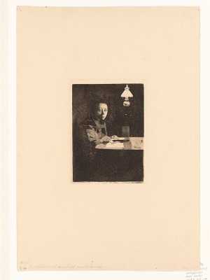 zelfportret-aan-tafel