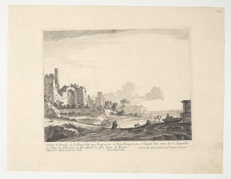 View of Ruins in Rome