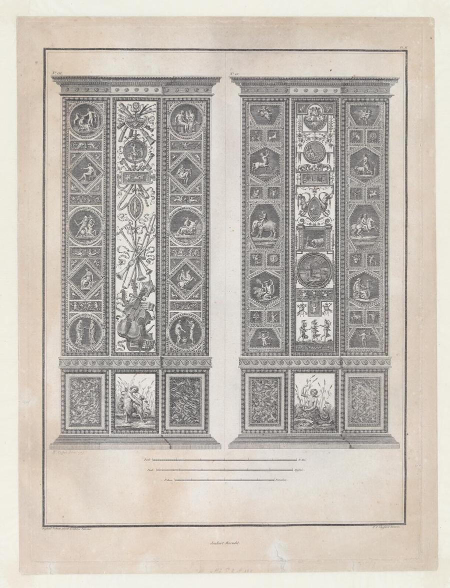 Mural Decorations in Raphael's Loggia in the Vatican