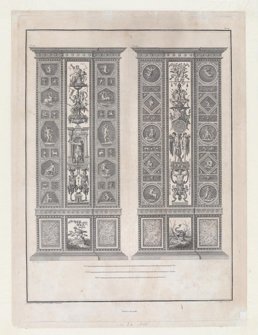 Mural Decorations in Raphael's Loggia in the Vatican