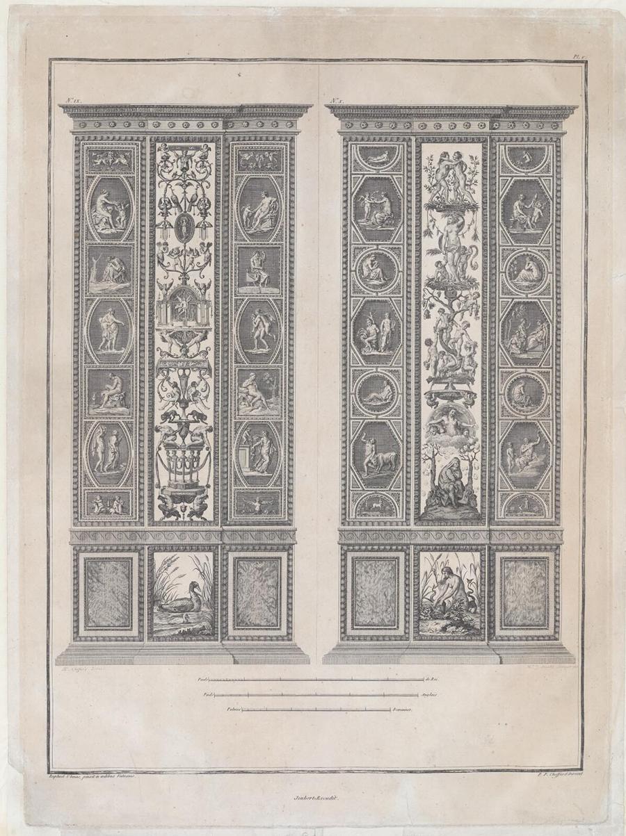 Mural Decorations in Raphael's Loggia in the Vatican