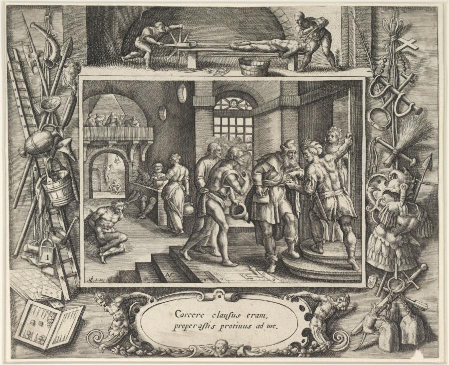 Het bezoeken van de gevangenen