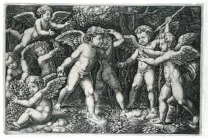 putti-playing
