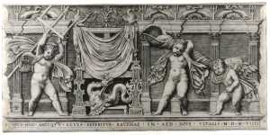 ancient-bas-relief-with-three-cupids