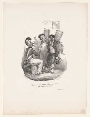 twee-dronken-voddenrapers-praten-met-een-soldaat