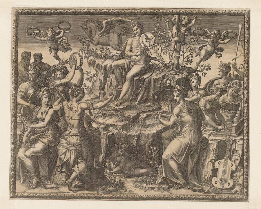 Apollo and the Muses