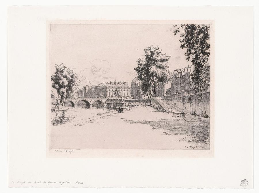The Bank of the Quai des Grands-Augustins, Paris