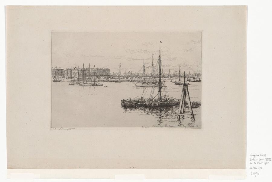 The Quai Louis XVIII, Bordeaux