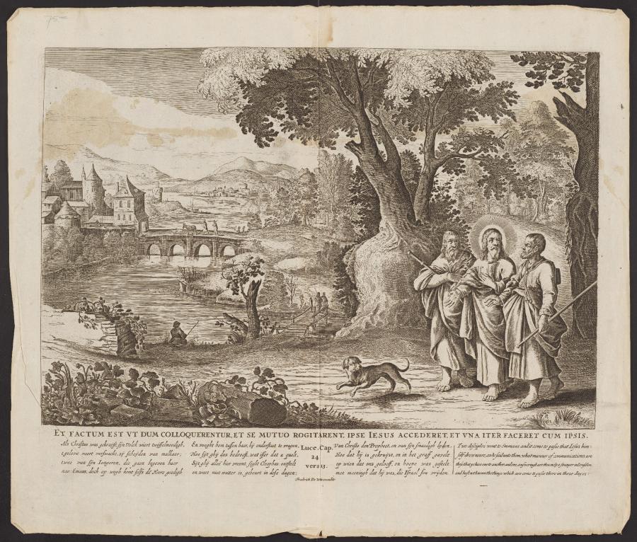 Christ on his Way to Emmaus