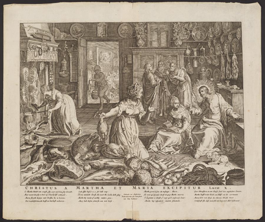 Christ at the House of Mary and Martha