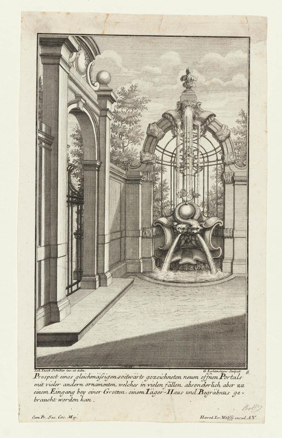 Garden Gate and Fountain