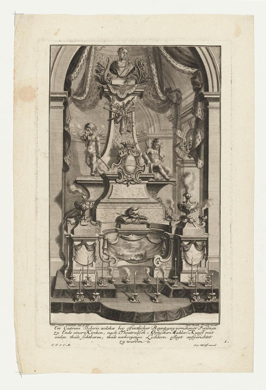 Tombstone ('Castrum Doloris')