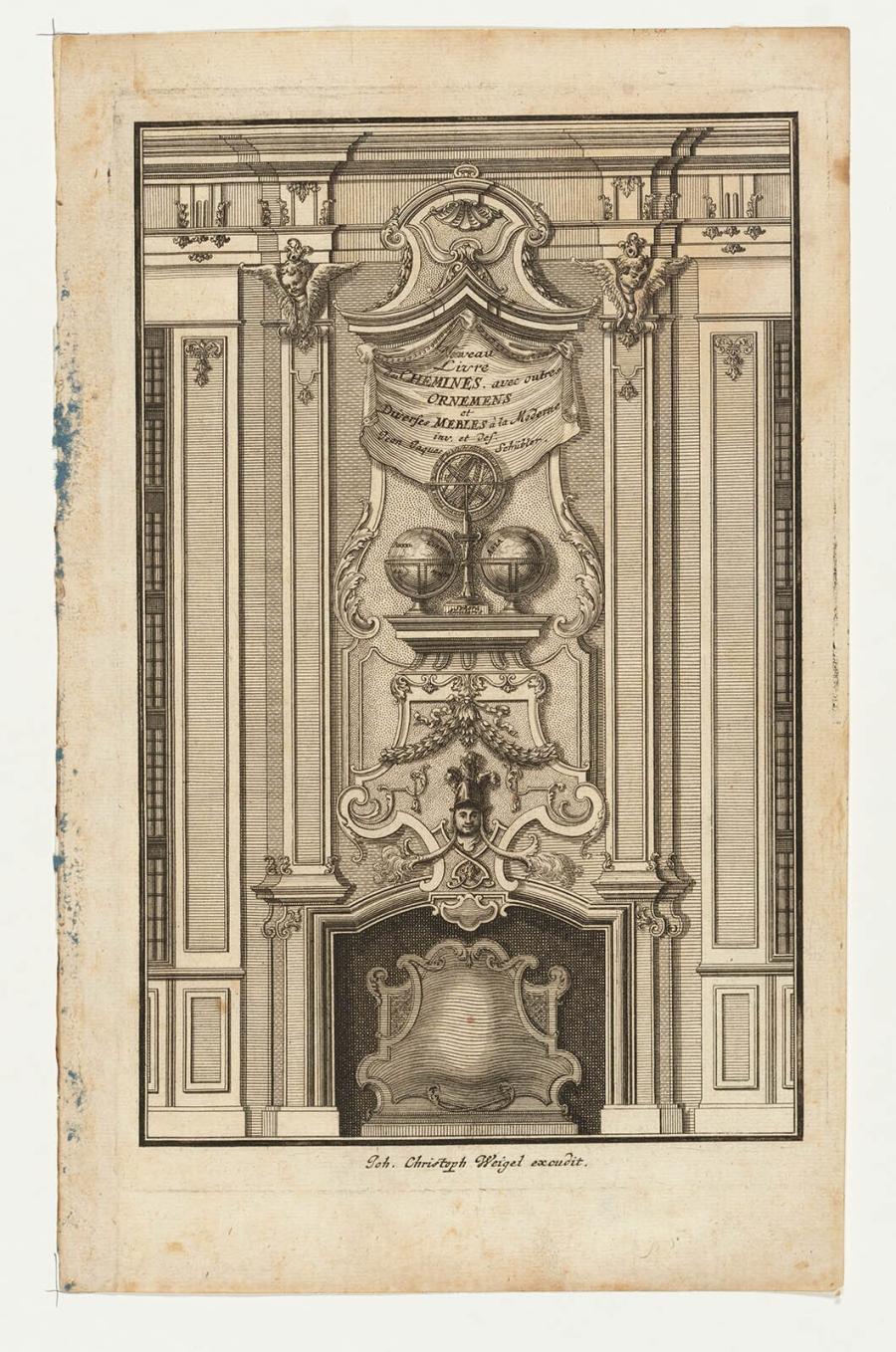 Title Page "Nouveau livre des chemines"