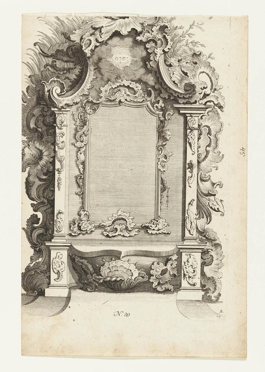 Altar with Rocaille Ornaments 