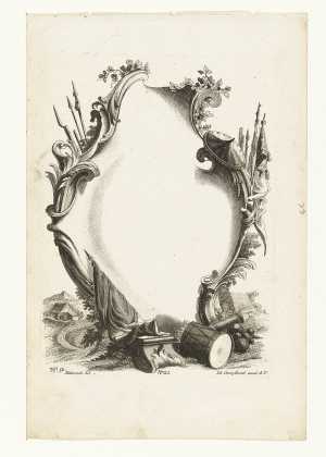 cartouche-with-weapons