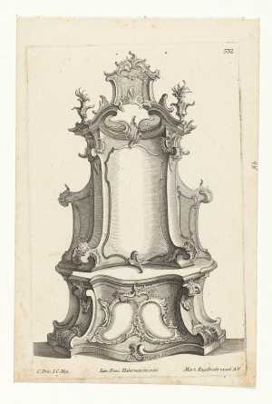 sideboard-with-foliage-decoration