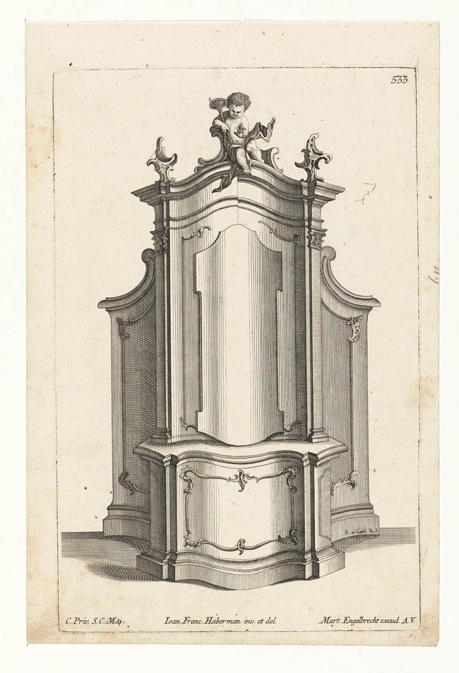 Sideboard with Putto