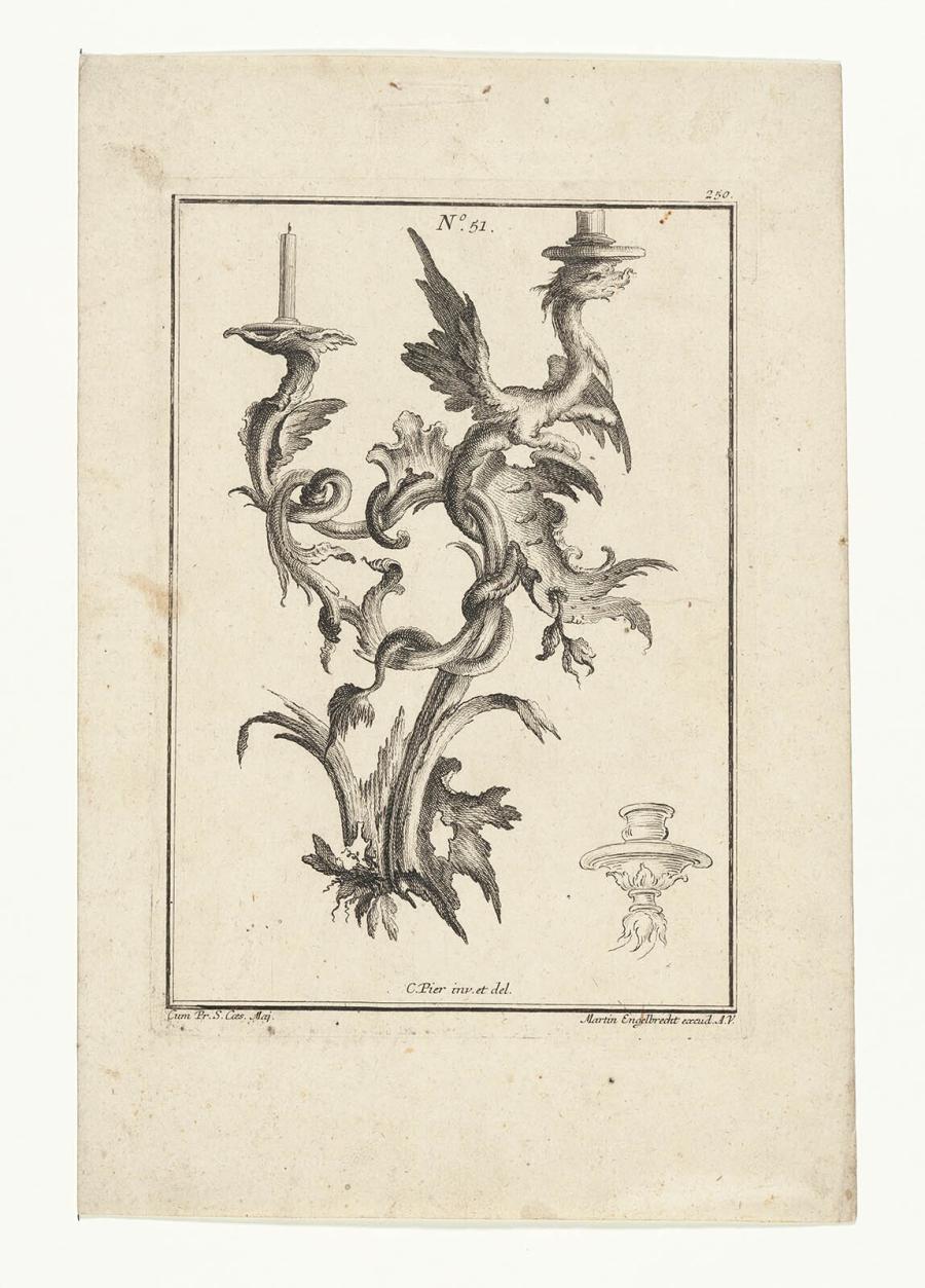 Wall Arm with Dragon