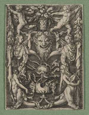 mask-with-grotesque-figures