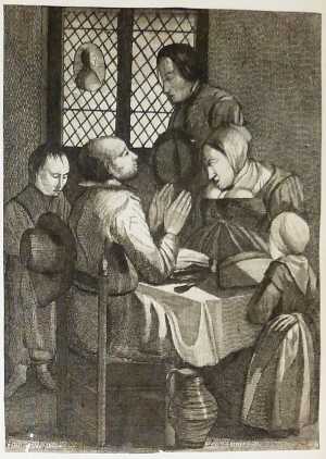 quaker-family-at-prayer