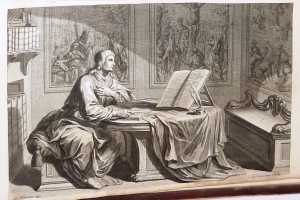 een-geestelijke-gezeten-aan-een-tafel