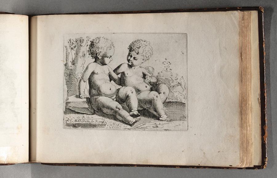 Two Seated Children