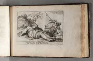 sleeping-man-next-to-two-standing-men