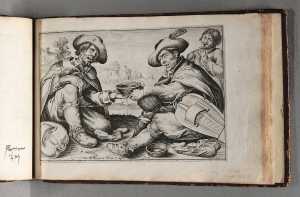 twee-draailierspelers-die-een-pauze-nemen