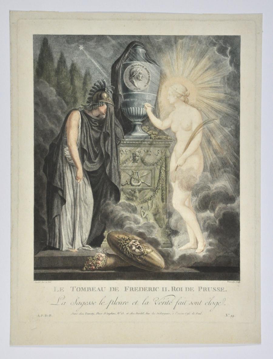 Le tombeau de Frédéric II, Roi de Prusse