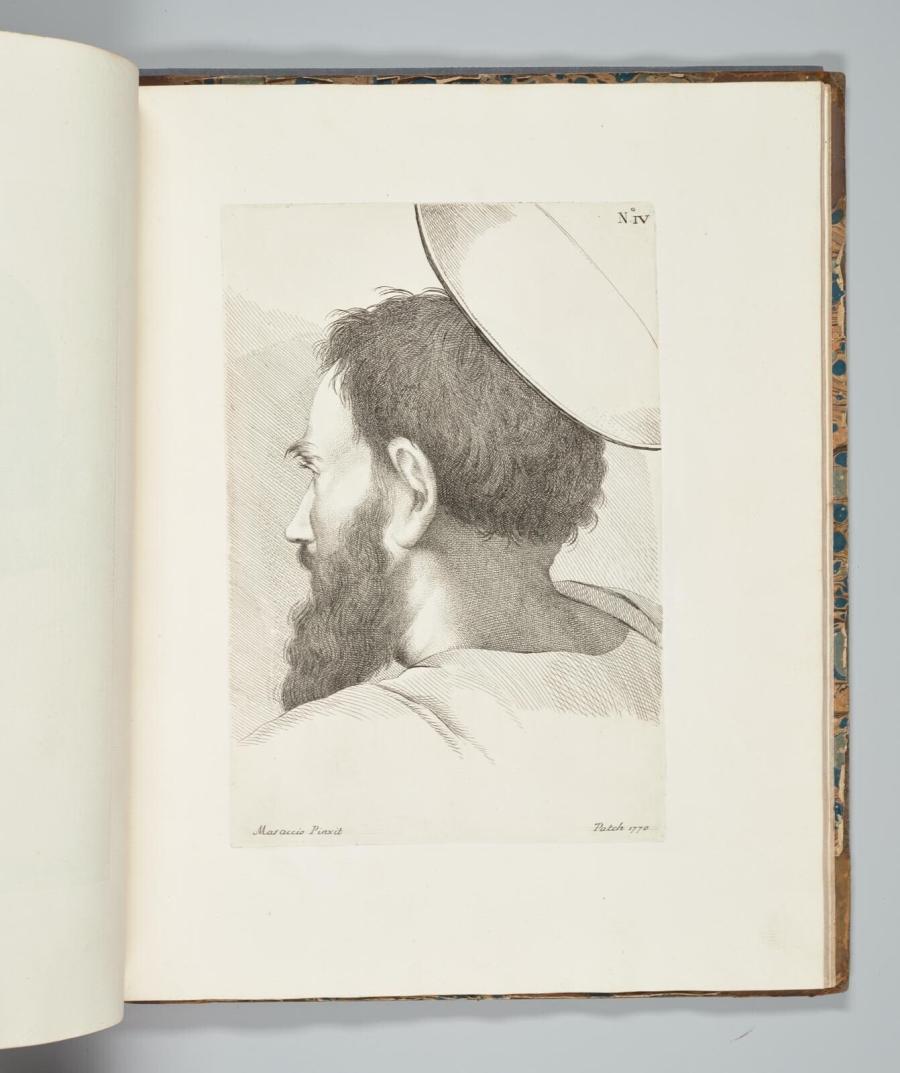 De heilige Paulus uit 'The Life of the Celebrated Painter Masaccio'
