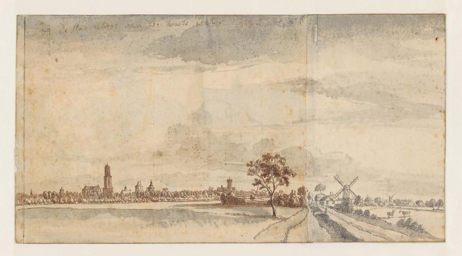 Utrecht Seen from the Zwarte Water (Northeast)