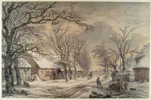winterlandschap-in-het-dorp-eext-in-de-provincie-drenthe
