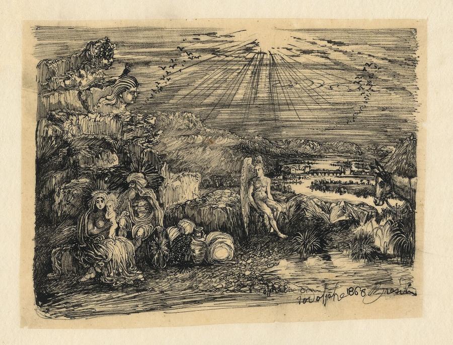 Rest on the Flight to Egypt