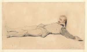 achteroverliggende-figuur-voorstudie-voor-het-schilderij-de-moord-op-de-hertog-de-guise-musee-conde-cantilly-frankrijk