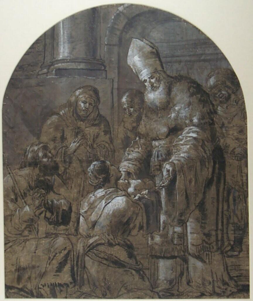 De opdracht in de tempel