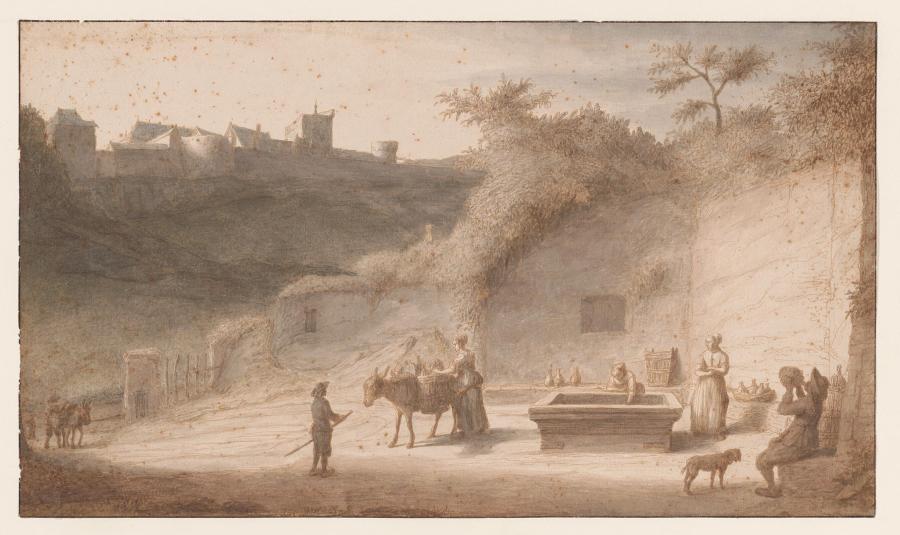 Ehrenbreitstein aan de Rijn bij Koblenz