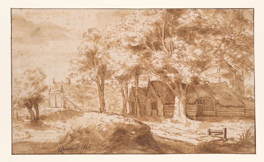 Houses along the Sloterweg near Amsterdam