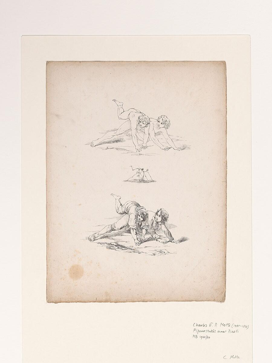 Drie studies van twee jongens