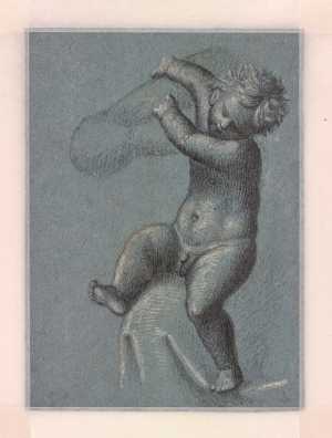 Study of the Christ Child on the Lap of the Virgin