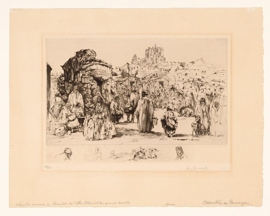 Bijeenkomst in de Camargue