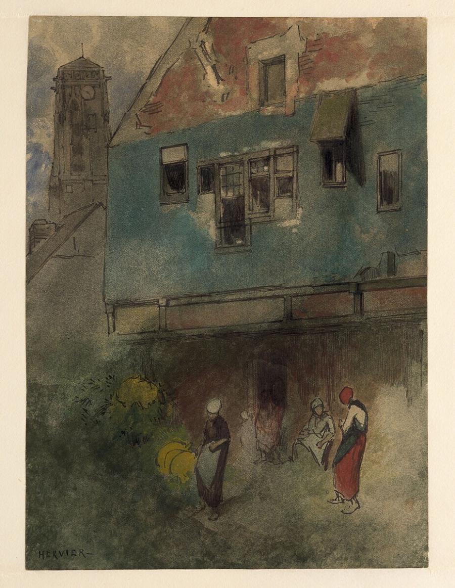 House in Trouville-sur-mer (France)