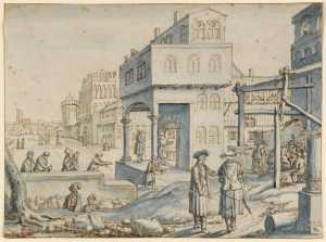 imaginary-view-of-a-town-with-the-adoration-of-the-shepherds