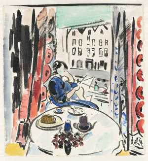 ms-wouters-sitting-by-the-window-of-the-house-on-the-derde-kostverlorenkade-in-amsterdam