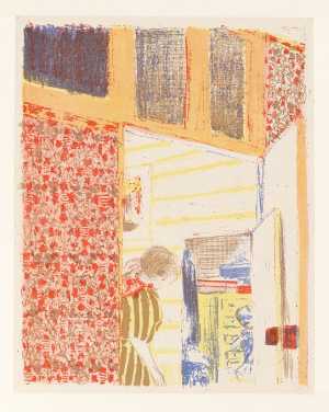 interieur-met-roze-behang-iii