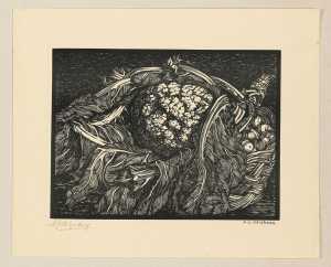 bloemkool-voor-een-mand-met-appels