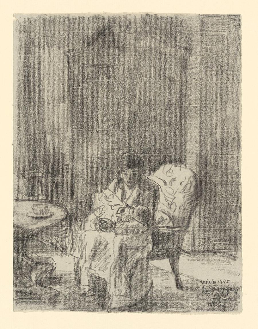 Mrs. Abbing with her Daughter