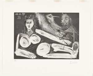 schilder-en-model-met-halsketting