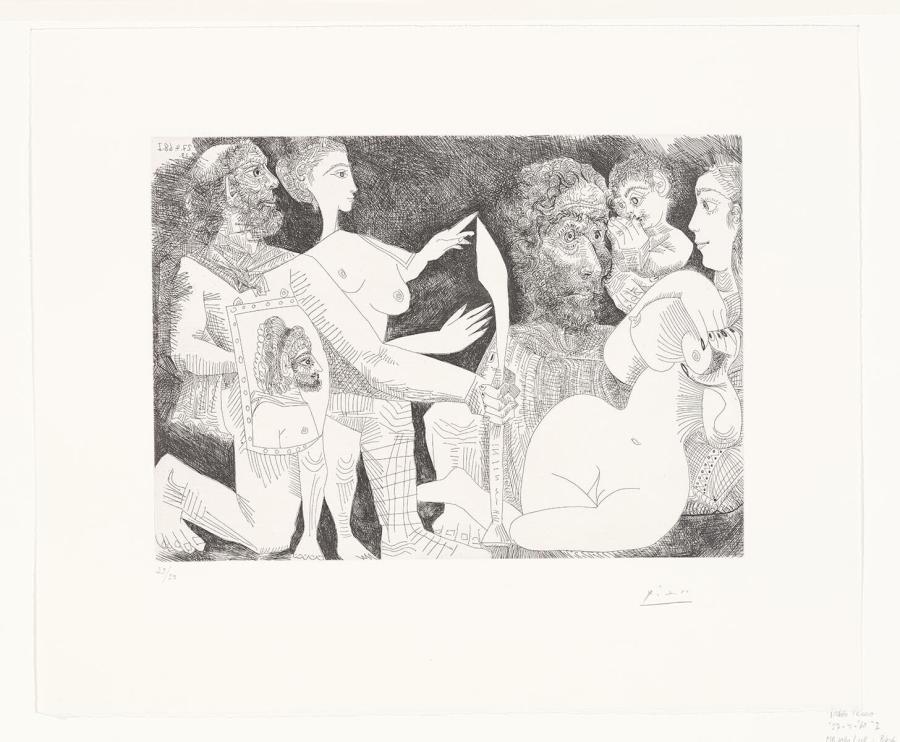 Mythological Scene: Perhaps Agamemnon's Lust For Briseis