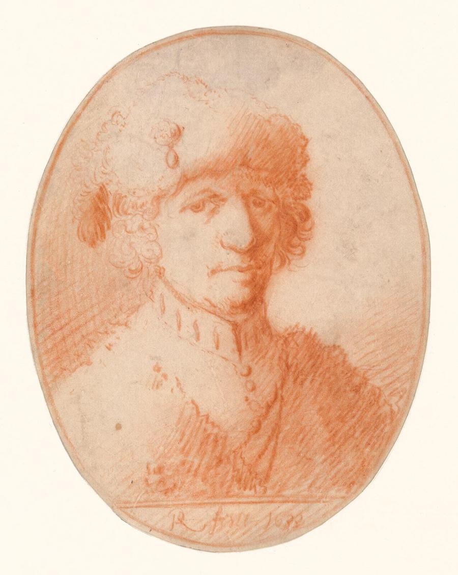 Portrait of a Man with a Fur Hat