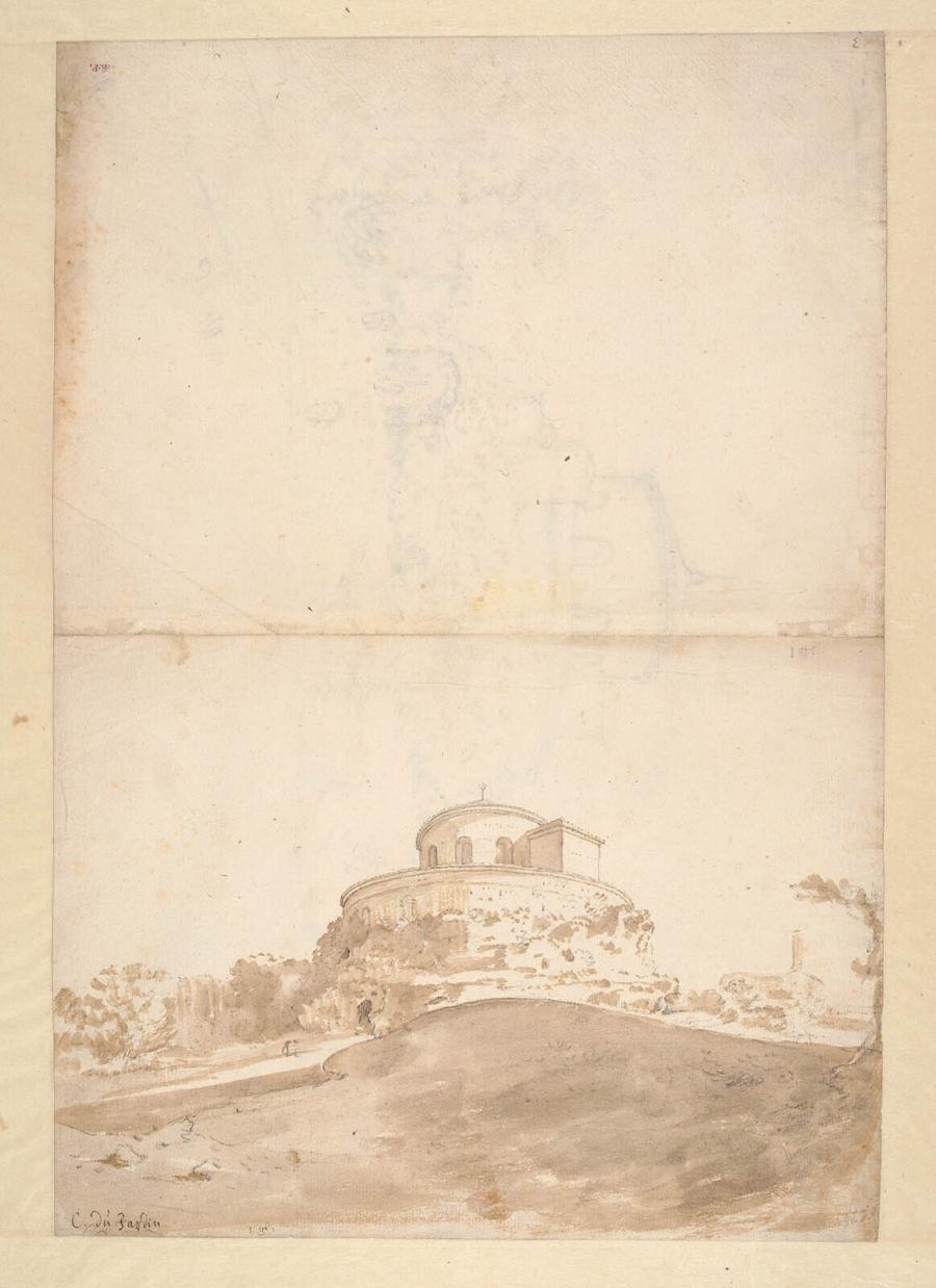 View of San Stefano Rotondo in Rome